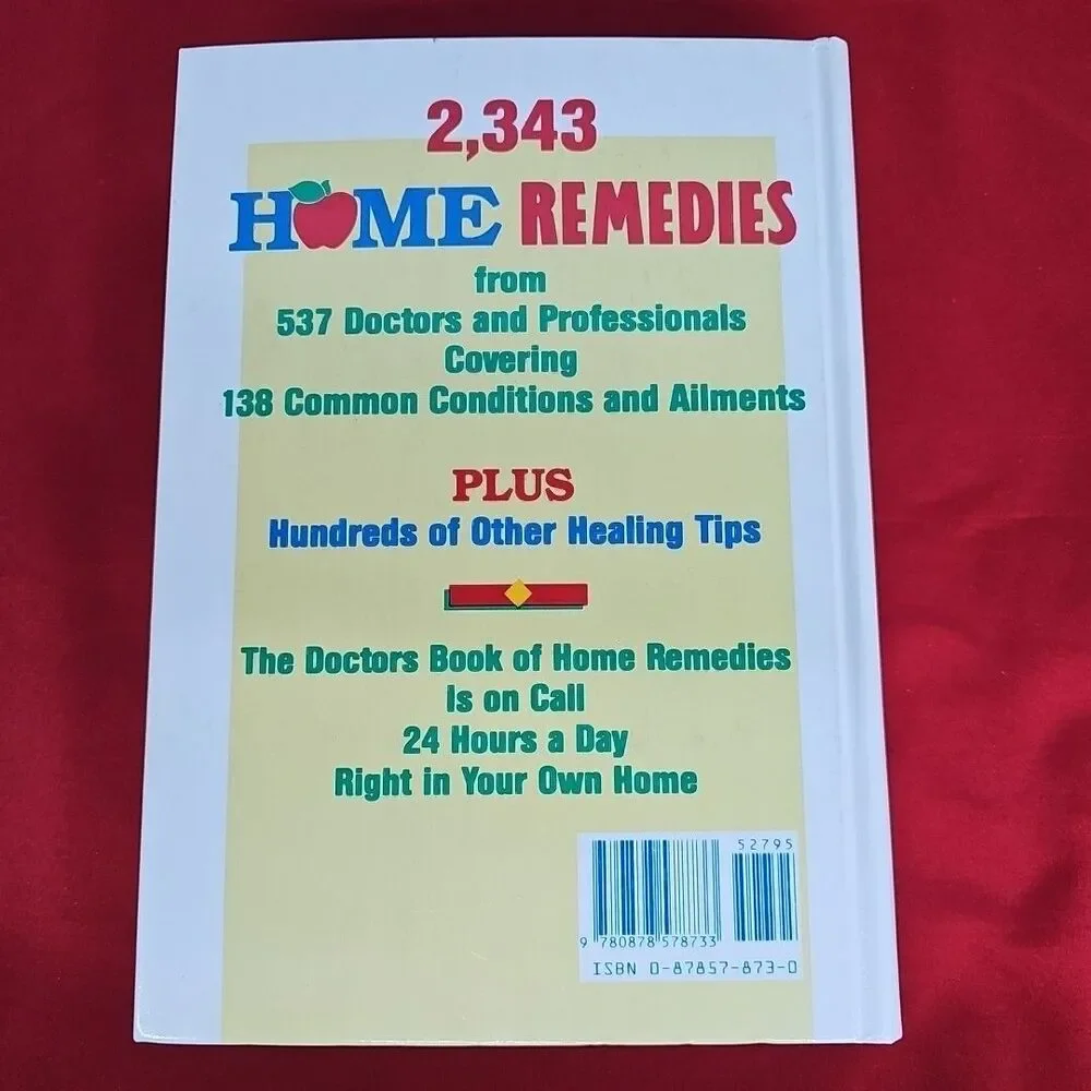 Home Remedies The Doctor's Book Tips & Techniques Health Problems